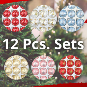 category 12 pieces sets christmas ornaments
