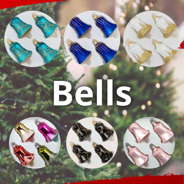category bells christmas ornaments