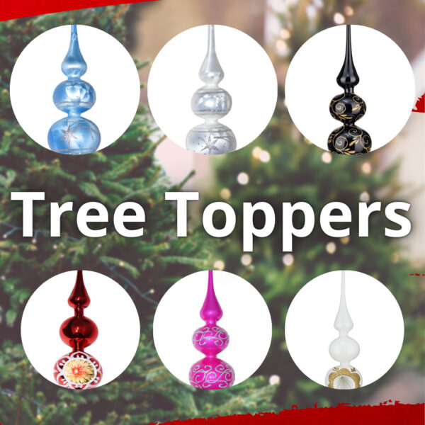 category tree toppers christmas ornaments